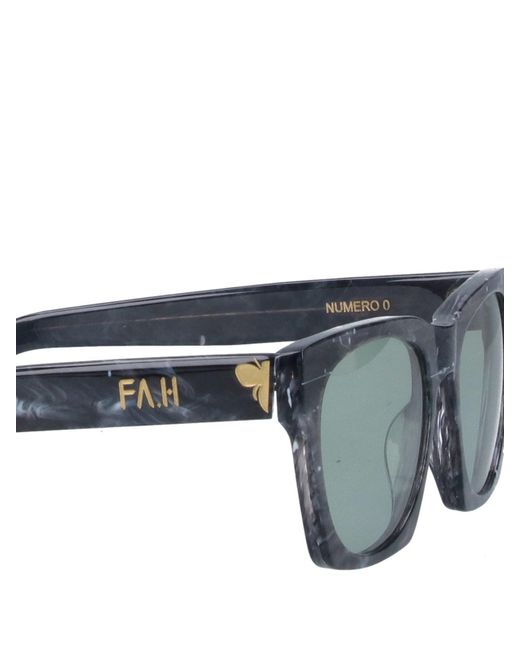 Facehide Gray 'Numero 0' Sunglasses for men