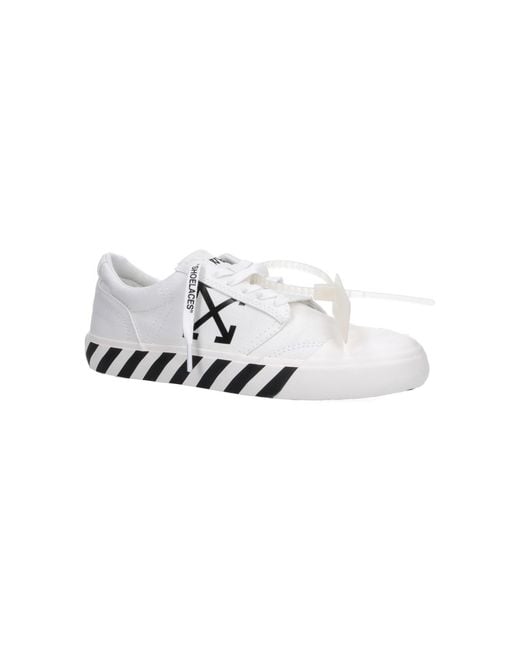 Off-White c/o Virgil Abloh White Graphics Leather Sneakers for men