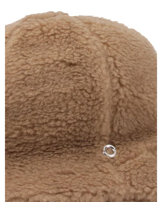 Loro Piana Brown 'teddy' Bucket Hat