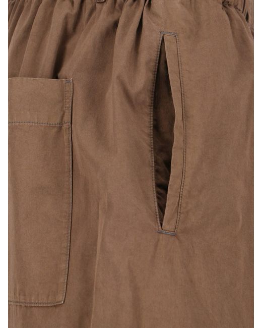 Lemaire Brown Trousers for men