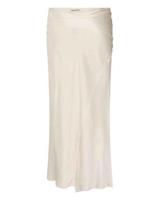 The Attico White Midi Skirt
