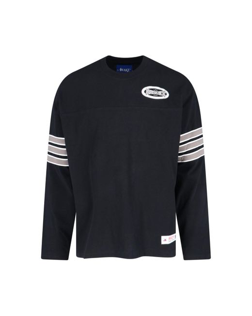 AWAKE NY Blue 'Varsity' T-Shirt for men