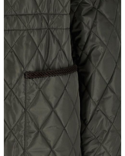 Burberry Gray 'Car Coat' Jacket