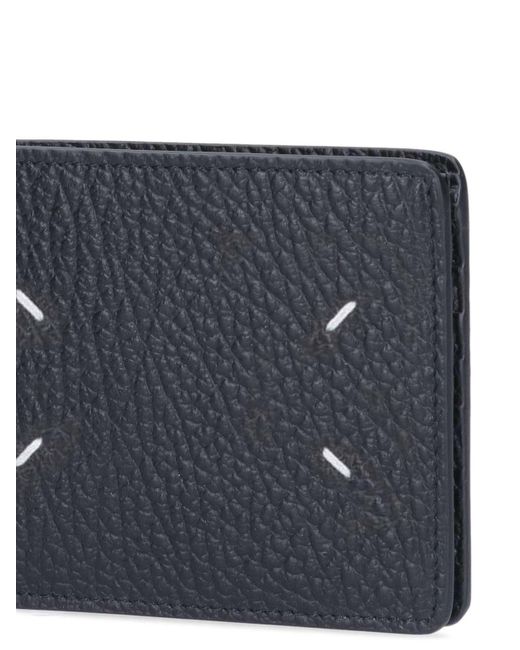 Maison Margiela Black Wallets Bovine Leather