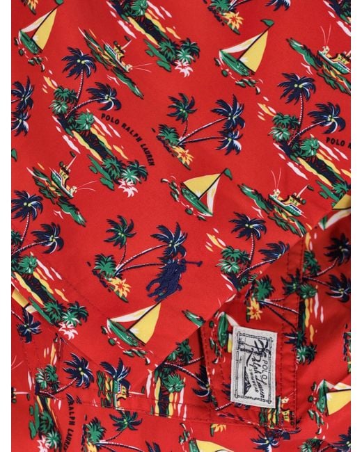 Polo Ralph Lauren Red Sea Clothing Recycled Polyester for men