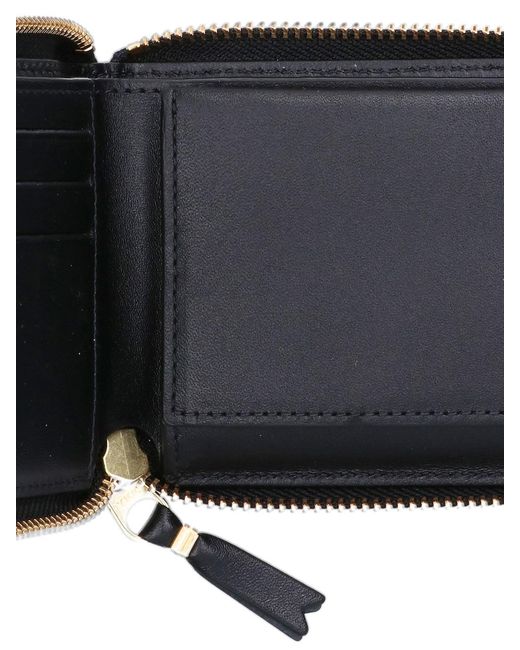 Comme des Garçons Black Classic Zip-around Wallet