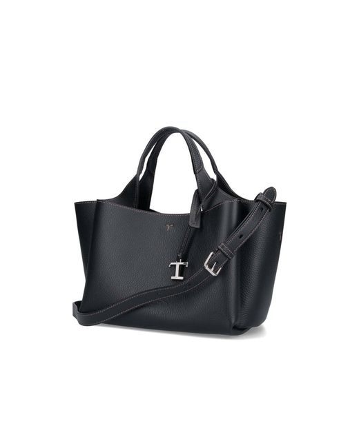 Borsa Mini Logo di Tod's in Blue