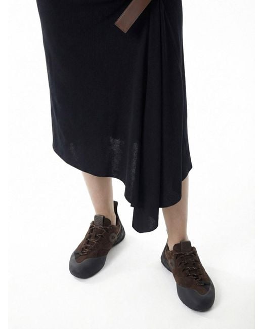 Loewe Black Sneakers "Grip"