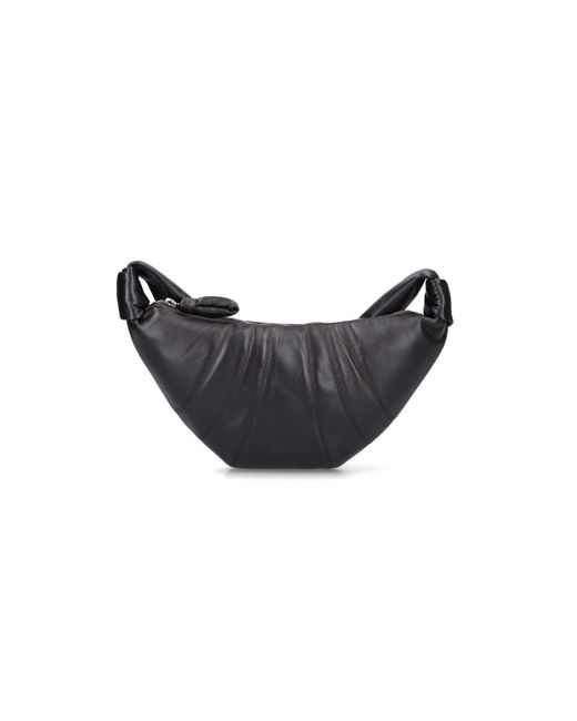 Borsa A Spalla Piccola "Croissant" di Lemaire in Black