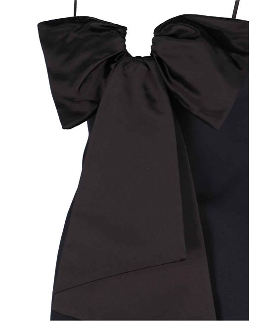 Marc Jacobs Black Bow Mini Dress