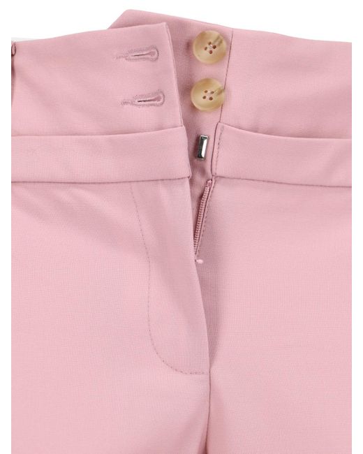 Pantaloni Dritti di Eudon Choi in Pink