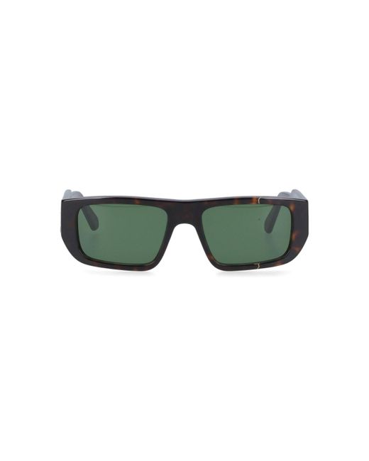 Facehide Green 'broken Vision' Glasses for men