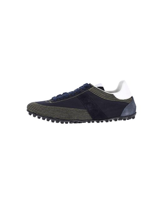 Maison Margiela Blue Low-Top Lace-Up Sneakers for men