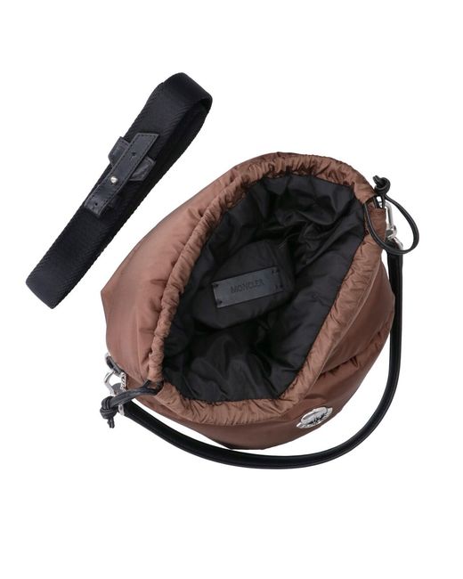 Moncler Brown Bucket Bag “Caradoc”