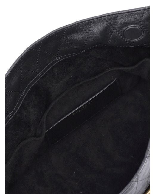 Balmain Blue Large Shoulder Bag "Anthem"