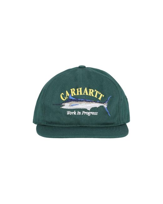 Carhartt WIP Green "marlin" Baseball Cap for men