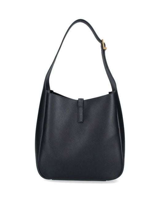 Saint Laurent Black Small Shoulder Bag "Le 5 À 7"