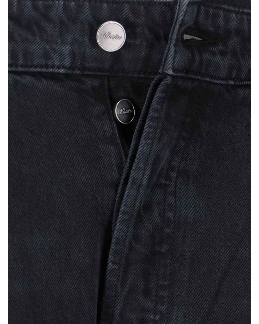 Khaite Blue Dane Wide Jeans
