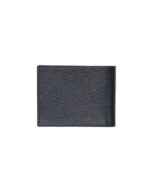 Ferragamo Black 100% Leather Wallet for men