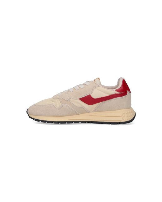 Autry Pink Sneakers Upper: Nylon