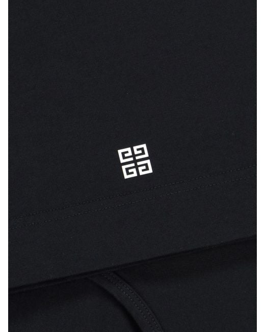 Top Logo di Givenchy in Black