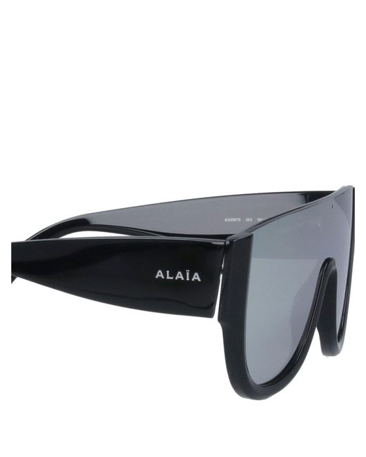 Occhiali Da Sole "Mask" di Alaïa in Blue
