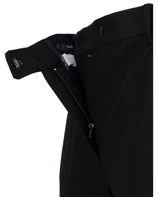 Max Mara Black Tailored Trousers