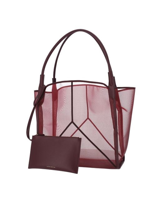 Victoria Beckham Pink Bags Fabric