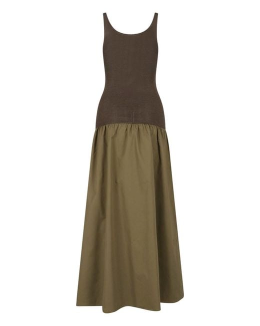 Frankie Shop Natural Maxi Dress "Iliya"