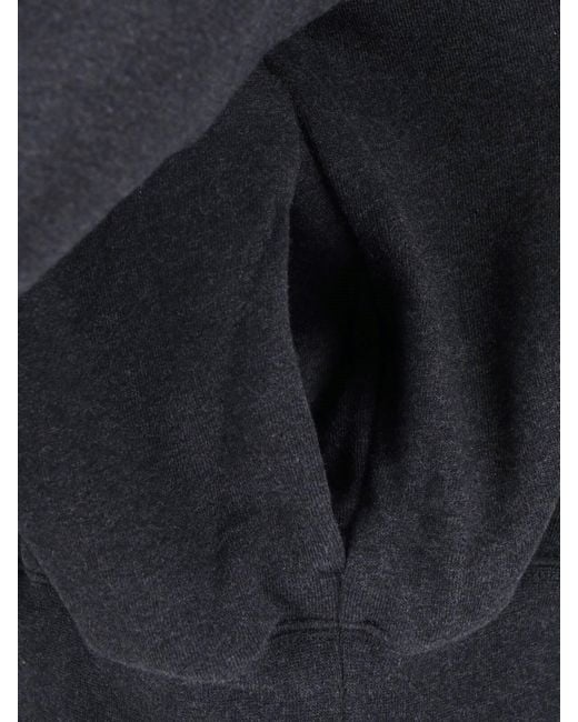 Fear Of God Black Hoodie Logo for men