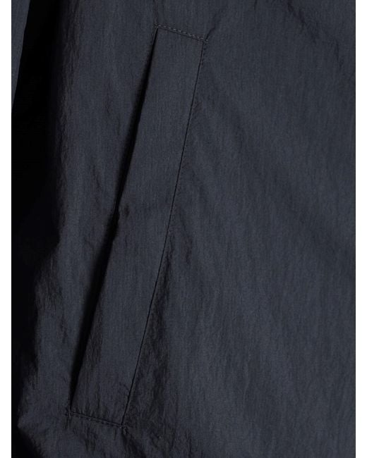 Herno Blue Double-Layer Ripstop Nylon Jacket for men