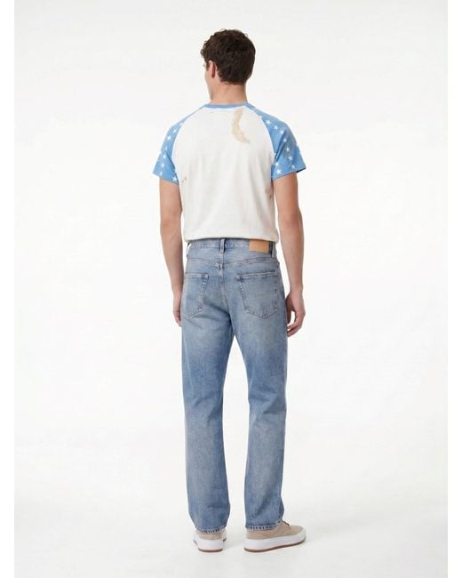 sunflower Blue Wide Leg Jeans "Wide Twist" for men