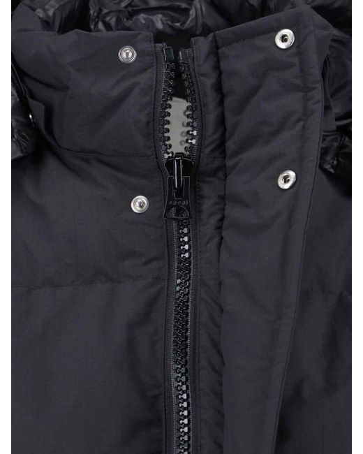Sacai Blue Hooded Down Jacket for men