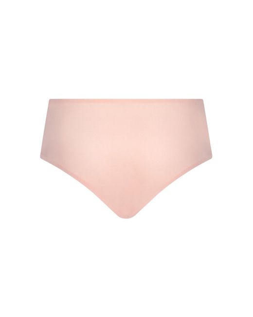 Wolford Pink 'sheer Touch Flock' Slip