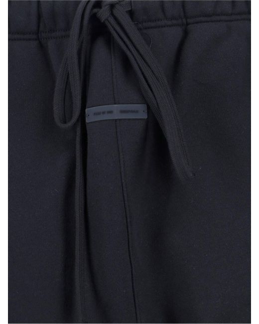 Fear Of God Blue Logo Track Pants for men