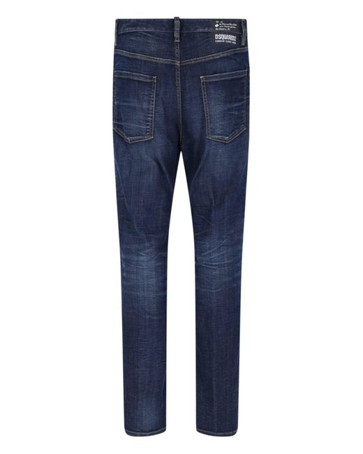 Jeans "Dark Pressed Wash 242" di DSquared² in Blue da Uomo