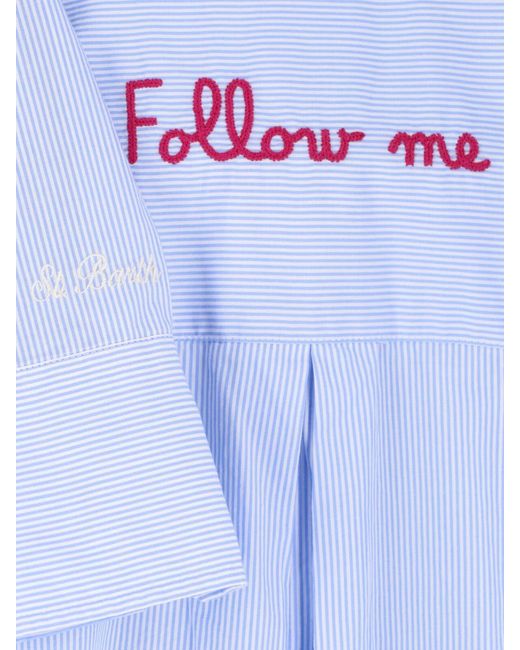 Mc2 Saint Barth Blue Shirt Meredith