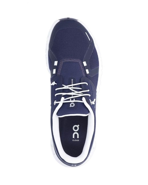 On Shoes Blue "Cloud 6" Sneakers for men