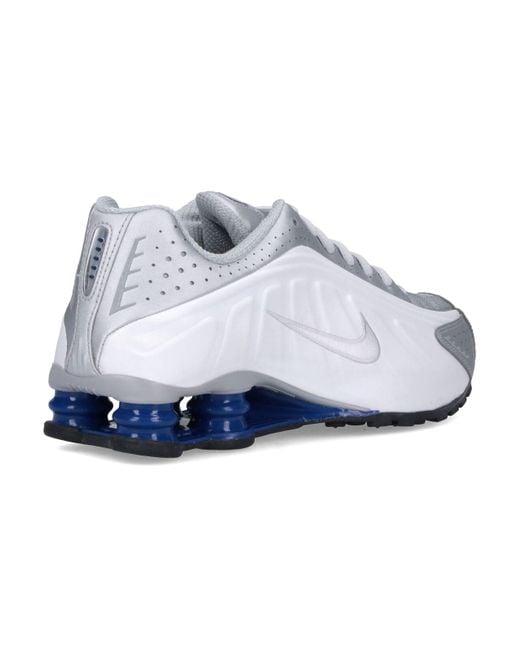 Sneakers "Shox R4" di Nike in Blue da Uomo