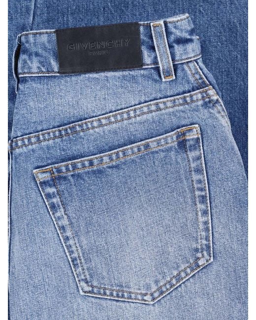 Givenchy Blue Wide Jeans "Cocoon"