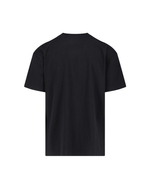 POLAR SKATE Black 'graph' T-shirt for men