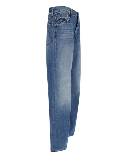 Mother Blue The Twister Sneak Jeans