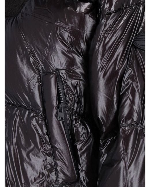 DIESEL Black Down Jacket “W-Warrior”