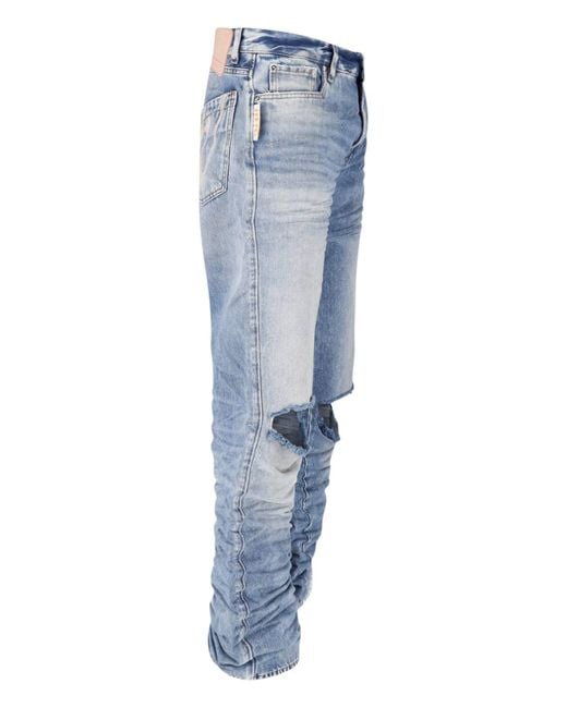 PDF Blue Wide Jeans "Rich Kid Vintage" for men