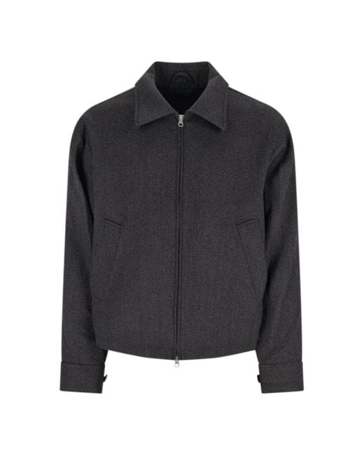 mfpen Black 'Mail' Jacket for men