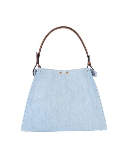 Fendi Blue Medium Bag Way"