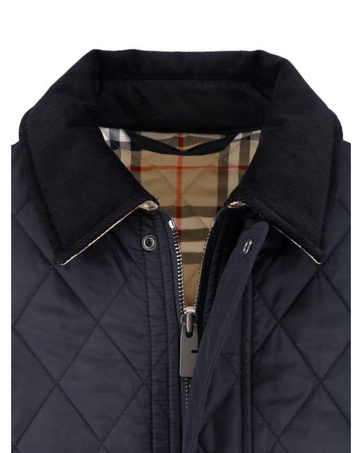 Burberry Blue Jacket “Haddington” for men