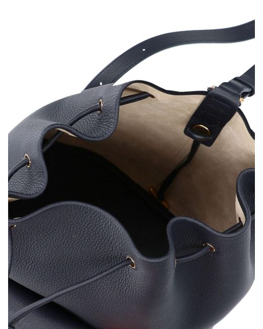 Loro Piana Blue 'Extra Drawstring' Backpack