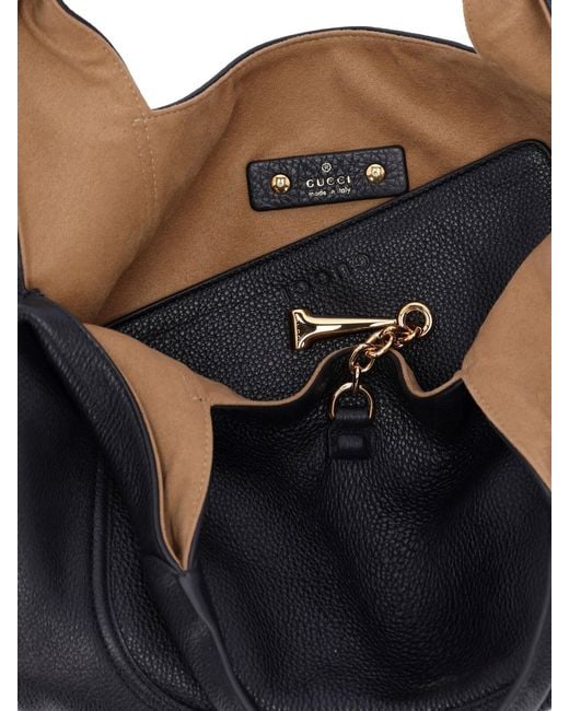 Gucci Black 'Softbit' Shoulder Bag