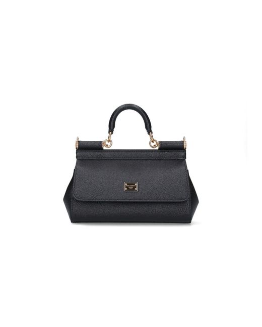 Dolce & Gabbana Black Mini Shoulder Bag